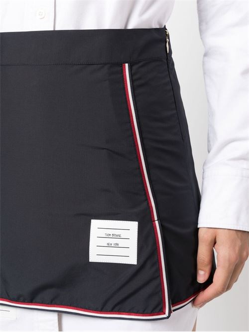 Short skirt with logo THOM BROWNE | FJK086AF0197415